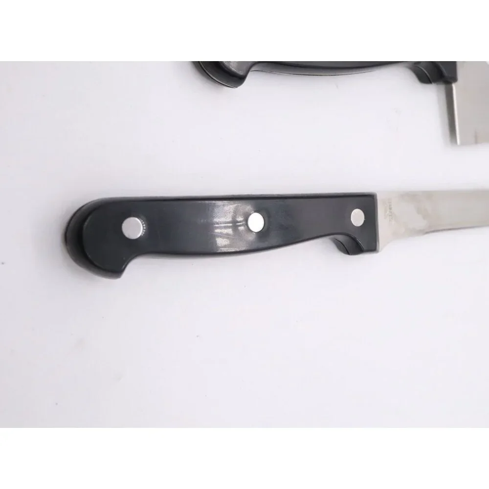 4 Ronco Six Star‎ Carving Knives - 2 Carving 6 Saw 12 Carving Fork SS Full Tang
